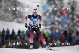 13.12.2019, Hochfilzen, Austria (AUT): Karoline Offigstad Knotten (NOR) - IBU world cup biathlon, sprint women, Hochfilzen (AUT). www.nordicfocus.com. © Manzoni/NordicFocus. Every downloaded picture is fee-liable.