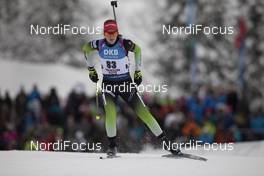 13.12.2019, Hochfilzen, Austria (AUT): Lea Einfalt (SLO) - IBU world cup biathlon, sprint women, Hochfilzen (AUT). www.nordicfocus.com. © Manzoni/NordicFocus. Every downloaded picture is fee-liable.