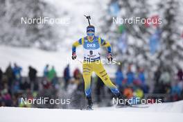 13.12.2019, Hochfilzen, Austria (AUT): Elvira Oeberg (SWE) - IBU world cup biathlon, sprint women, Hochfilzen (AUT). www.nordicfocus.com. © Manzoni/NordicFocus. Every downloaded picture is fee-liable.