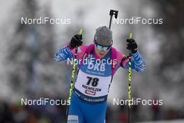 13.12.2019, Hochfilzen, Austria (AUT): Tamara Voronina (RUS) - IBU world cup biathlon, sprint women, Hochfilzen (AUT). www.nordicfocus.com. © Manzoni/NordicFocus. Every downloaded picture is fee-liable.
