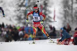 13.12.2019, Hochfilzen, Austria (AUT): Yuanmeng Chu (CHN) - IBU world cup biathlon, sprint women, Hochfilzen (AUT). www.nordicfocus.com. © Manzoni/NordicFocus. Every downloaded picture is fee-liable.