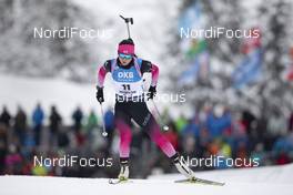 13.12.2019, Hochfilzen, Austria (AUT): Fuyuko Tachizaki (JPN) - IBU world cup biathlon, sprint women, Hochfilzen (AUT). www.nordicfocus.com. © Manzoni/NordicFocus. Every downloaded picture is fee-liable.