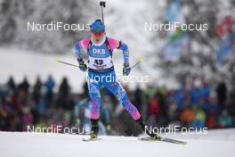 13.12.2019, Hochfilzen, Austria (AUT): Larisa Kuklina (RUS) - IBU world cup biathlon, sprint women, Hochfilzen (AUT). www.nordicfocus.com. © Manzoni/NordicFocus. Every downloaded picture is fee-liable.