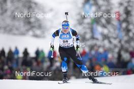 13.12.2019, Hochfilzen, Austria (AUT): Johanna Talihaerm (EST) - IBU world cup biathlon, sprint women, Hochfilzen (AUT). www.nordicfocus.com. © Manzoni/NordicFocus. Every downloaded picture is fee-liable.