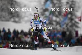 13.12.2019, Hochfilzen, Austria (AUT): Marketa Davidova (CZE) - IBU world cup biathlon, sprint women, Hochfilzen (AUT). www.nordicfocus.com. © Manzoni/NordicFocus. Every downloaded picture is fee-liable.
