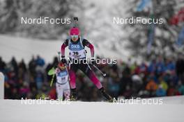 13.12.2019, Hochfilzen, Austria (AUT): Yurie Tanaka (JPN) - IBU world cup biathlon, sprint women, Hochfilzen (AUT). www.nordicfocus.com. © Manzoni/NordicFocus. Every downloaded picture is fee-liable.