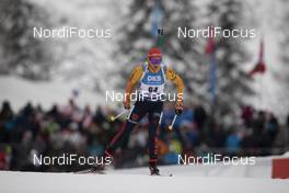 13.12.2019, Hochfilzen, Austria (AUT): Franziska Hildebrand (GER) - IBU world cup biathlon, sprint women, Hochfilzen (AUT). www.nordicfocus.com. © Manzoni/NordicFocus. Every downloaded picture is fee-liable.