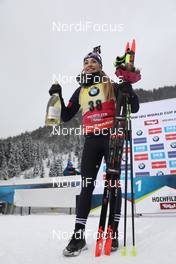 13.12.2019, Hochfilzen, Austria (AUT): Dorothea Wierer (ITA) - IBU world cup biathlon, sprint women, Hochfilzen (AUT). www.nordicfocus.com. © Manzoni/NordicFocus. Every downloaded picture is fee-liable.