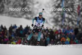 13.12.2019, Hochfilzen, Austria (AUT): Anais Bescond (FRA) - IBU world cup biathlon, sprint women, Hochfilzen (AUT). www.nordicfocus.com. © Manzoni/NordicFocus. Every downloaded picture is fee-liable.