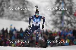 13.12.2019, Hochfilzen, Austria (AUT): Lisa Vittozzi (ITA) - IBU world cup biathlon, sprint women, Hochfilzen (AUT). www.nordicfocus.com. © Manzoni/NordicFocus. Every downloaded picture is fee-liable.