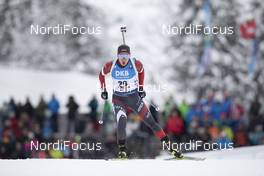 13.12.2019, Hochfilzen, Austria (AUT): Baiba Bendika (LAT) - IBU world cup biathlon, sprint women, Hochfilzen (AUT). www.nordicfocus.com. © Manzoni/NordicFocus. Every downloaded picture is fee-liable.
