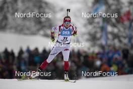 13.12.2019, Hochfilzen, Austria (AUT): Kinga Zbylut (POL) - IBU world cup biathlon, sprint women, Hochfilzen (AUT). www.nordicfocus.com. © Manzoni/NordicFocus. Every downloaded picture is fee-liable.