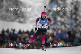 13.12.2019, Hochfilzen, Austria (AUT): Asuka Hachisuka (JPN) - IBU world cup biathlon, sprint women, Hochfilzen (AUT). www.nordicfocus.com. © Manzoni/NordicFocus. Every downloaded picture is fee-liable.