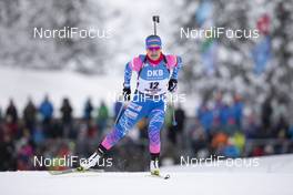 13.12.2019, Hochfilzen, Austria (AUT): Ekaterina Yurlova-Percht (RUS) - IBU world cup biathlon, sprint women, Hochfilzen (AUT). www.nordicfocus.com. © Manzoni/NordicFocus. Every downloaded picture is fee-liable.