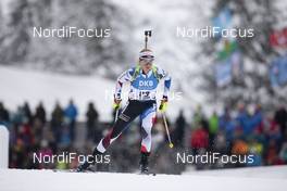 13.12.2019, Hochfilzen, Austria (AUT): Marketa Davidova (CZE) - IBU world cup biathlon, sprint women, Hochfilzen (AUT). www.nordicfocus.com. © Manzoni/NordicFocus. Every downloaded picture is fee-liable.