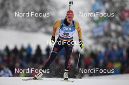 13.12.2019, Hochfilzen, Austria (AUT): Denise Herrmann (GER) - IBU world cup biathlon, sprint women, Hochfilzen (AUT). www.nordicfocus.com. © Manzoni/NordicFocus. Every downloaded picture is fee-liable.