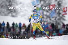13.12.2019, Hochfilzen, Austria (AUT): Mona Brorsson (SWE) - IBU world cup biathlon, sprint women, Hochfilzen (AUT). www.nordicfocus.com. © Manzoni/NordicFocus. Every downloaded picture is fee-liable.