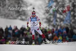 13.12.2019, Hochfilzen, Austria (AUT): Kinga Zbylut (POL) - IBU world cup biathlon, sprint women, Hochfilzen (AUT). www.nordicfocus.com. © Manzoni/NordicFocus. Every downloaded picture is fee-liable.