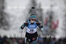 13.12.2019, Hochfilzen, Austria (AUT): Anais Bescond (FRA) - IBU world cup biathlon, sprint women, Hochfilzen (AUT). www.nordicfocus.com. © Manzoni/NordicFocus. Every downloaded picture is fee-liable.