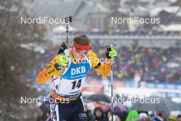 22.12.2019, Annecy-Le Grand Bornand, France (FRA): Johannes Kuehn (GER) -  IBU world cup biathlon, mass men, Annecy-Le Grand Bornand (FRA). www.nordicfocus.com. © Manzoni/NordicFocus. Every downloaded picture is fee-liable.