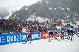 22.12.2019, Annecy-Le Grand Bornand, France (FRA): Boe Johannes Thingnes Boe (Nor) -  IBU world cup biathlon, mass men, Annecy-Le Grand Bornand (FRA). www.nordicfocus.com. © Thibaut/NordicFocus. Every downloaded picture is fee-liable.