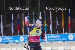 22.12.2019, Annecy-Le Grand Bornand, France (FRA): Benedikt Doll (GER) -  IBU world cup biathlon, mass men, Annecy-Le Grand Bornand (FRA). www.nordicfocus.com. © Manzoni/NordicFocus. Every downloaded picture is fee-liable.