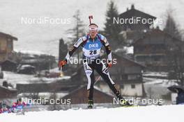 22.12.2019, Annecy-Le Grand Bornand, France (FRA): Florent Claude (BEL) -  IBU world cup biathlon, mass men, Annecy-Le Grand Bornand (FRA). www.nordicfocus.com. © Manzoni/NordicFocus. Every downloaded picture is fee-liable.