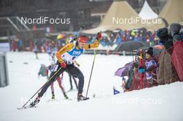 22.12.2019, Annecy-Le Grand Bornand, France (FRA): Benedikt Doll (GER) -  IBU world cup biathlon, mass men, Annecy-Le Grand Bornand (FRA). www.nordicfocus.com. © Thibaut/NordicFocus. Every downloaded picture is fee-liable.