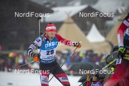 22.12.2019, Annecy-Le Grand Bornand, France (FRA): Simon Eder (AUT) -  IBU world cup biathlon, mass men, Annecy-Le Grand Bornand (FRA). www.nordicfocus.com. © Thibaut/NordicFocus. Every downloaded picture is fee-liable.