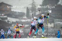 22.12.2019, Annecy-Le Grand Bornand, France (FRA): Justine Braisaz (FRA) -  IBU world cup biathlon, mass women, Annecy-Le Grand Bornand (FRA). www.nordicfocus.com. © Thibaut/NordicFocus. Every downloaded picture is fee-liable.