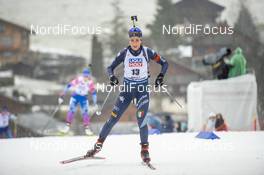 22.12.2019, Annecy-Le Grand Bornand, France (FRA): Lisa Vittozzi (ITA) -  IBU world cup biathlon, mass women, Annecy-Le Grand Bornand (FRA). www.nordicfocus.com. © Thibaut/NordicFocus. Every downloaded picture is fee-liable.