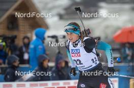 22.12.2019, Annecy-Le Grand Bornand, France (FRA): Anais Bescond (FRA) -  IBU world cup biathlon, mass women, Annecy-Le Grand Bornand (FRA). www.nordicfocus.com. © Thibaut/NordicFocus. Every downloaded picture is fee-liable.