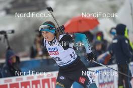 22.12.2019, Annecy-Le Grand Bornand, France (FRA): Anais Bescond (FRA) -  IBU world cup biathlon, mass women, Annecy-Le Grand Bornand (FRA). www.nordicfocus.com. © Thibaut/NordicFocus. Every downloaded picture is fee-liable.