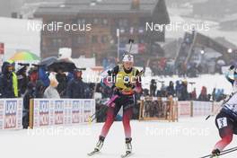 22.12.2019, Annecy-Le Grand Bornand, France (FRA): Ingrid Landmark Tandrevold (NOR) -  IBU world cup biathlon, mass women, Annecy-Le Grand Bornand (FRA). www.nordicfocus.com. © Manzoni/NordicFocus. Every downloaded picture is fee-liable.