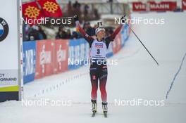 22.12.2019, Annecy-Le Grand Bornand, France (FRA): Tiril Eckhoff (NOR) -  IBU world cup biathlon, mass women, Annecy-Le Grand Bornand (FRA). www.nordicfocus.com. © Thibaut/NordicFocus. Every downloaded picture is fee-liable.
