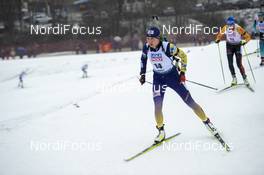 22.12.2019, Annecy-Le Grand Bornand, France (FRA): Olena Pidhrushna (UKR) -  IBU world cup biathlon, mass women, Annecy-Le Grand Bornand (FRA). www.nordicfocus.com. © Thibaut/NordicFocus. Every downloaded picture is fee-liable.