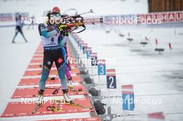 22.12.2019, Annecy-Le Grand Bornand, France (FRA): Justine Braisaz (FRA) -  IBU world cup biathlon, mass women, Annecy-Le Grand Bornand (FRA). www.nordicfocus.com. © Thibaut/NordicFocus. Every downloaded picture is fee-liable.
