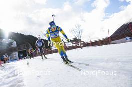 21.12.2019, Annecy-Le Grand Bornand, France (FRA): Martin Ponsiluoma (SWE) -  IBU world cup biathlon, pursuit men, Annecy-Le Grand Bornand (FRA). www.nordicfocus.com. © Manzoni/NordicFocus. Every downloaded picture is fee-liable.