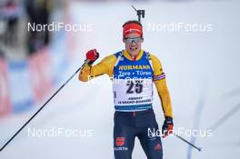21.12.2019, Annecy-Le Grand Bornand, France (FRA): Philipp Horn (GER) -  IBU world cup biathlon, pursuit men, Annecy-Le Grand Bornand (FRA). www.nordicfocus.com. © Thibaut/NordicFocus. Every downloaded picture is fee-liable.