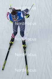 21.12.2019, Annecy-Le Grand Bornand, France (FRA): Leif Nordgren (USA) -  IBU world cup biathlon, pursuit men, Annecy-Le Grand Bornand (FRA). www.nordicfocus.com. © Thibaut/NordicFocus. Every downloaded picture is fee-liable.