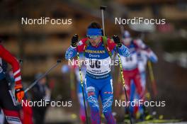 21.12.2019, Annecy-Le Grand Bornand, France (FRA): Evgeniy Garanichev (RUS) -  IBU world cup biathlon, pursuit men, Annecy-Le Grand Bornand (FRA). www.nordicfocus.com. © Thibaut/NordicFocus. Every downloaded picture is fee-liable.