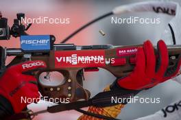21.12.2019, Annecy-Le Grand Bornand, France (FRA): Benedikt Doll (GER) -  IBU world cup biathlon, pursuit men, Annecy-Le Grand Bornand (FRA). www.nordicfocus.com. © Thibaut/NordicFocus. Every downloaded picture is fee-liable.