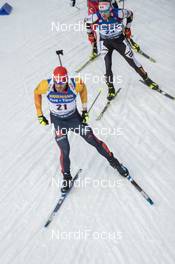 21.12.2019, Annecy-Le Grand Bornand, France (FRA): Arnd Peiffer (GER) -  IBU world cup biathlon, pursuit men, Annecy-Le Grand Bornand (FRA). www.nordicfocus.com. © Thibaut/NordicFocus. Every downloaded picture is fee-liable.
