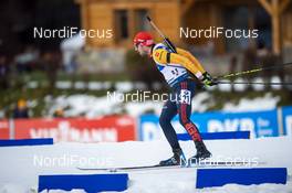 21.12.2019, Annecy-Le Grand Bornand, France (FRA): Arnd Peiffer (GER) -  IBU world cup biathlon, pursuit men, Annecy-Le Grand Bornand (FRA). www.nordicfocus.com. © Thibaut/NordicFocus. Every downloaded picture is fee-liable.