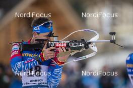 21.12.2019, Annecy-Le Grand Bornand, France (FRA): Matvey Eliseev (RUS) -  IBU world cup biathlon, pursuit men, Annecy-Le Grand Bornand (FRA). www.nordicfocus.com. © Thibaut/NordicFocus. Every downloaded picture is fee-liable.
