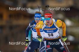 21.12.2019, Annecy-Le Grand Bornand, France (FRA): Lukas Hofer (ITA) -  IBU world cup biathlon, pursuit men, Annecy-Le Grand Bornand (FRA). www.nordicfocus.com. © Thibaut/NordicFocus. Every downloaded picture is fee-liable.