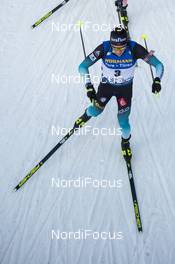 21.12.2019, Annecy-Le Grand Bornand, France (FRA): Quentin Fillon Maillet (FRA) -  IBU world cup biathlon, pursuit men, Annecy-Le Grand Bornand (FRA). www.nordicfocus.com. © Thibaut/NordicFocus. Every downloaded picture is fee-liable.