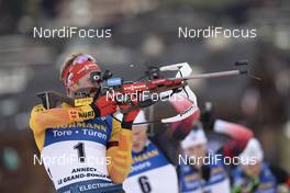 21.12.2019, Annecy-Le Grand Bornand, France (FRA): Benedikt Doll (GER) -  IBU world cup biathlon, pursuit men, Annecy-Le Grand Bornand (FRA). www.nordicfocus.com. © Manzoni/NordicFocus. Every downloaded picture is fee-liable.