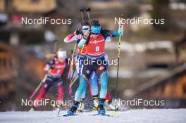 21.12.2019, Annecy-Le Grand Bornand, France (FRA): Julia Simon (FRA) -  IBU world cup biathlon, pursuit women, Annecy-Le Grand Bornand (FRA). www.nordicfocus.com. © Thibaut/NordicFocus. Every downloaded picture is fee-liable.