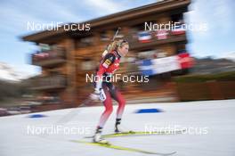 21.12.2019, Annecy-Le Grand Bornand, France (FRA): Thekla Brun-Lie (NOR) -  IBU world cup biathlon, pursuit women, Annecy-Le Grand Bornand (FRA). www.nordicfocus.com. © Thibaut/NordicFocus. Every downloaded picture is fee-liable.